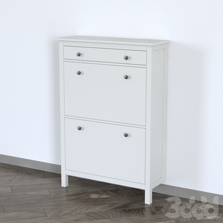 Хемнэс. Галошница с 2-мя отделениями - Тумбы, комоды - 3D модель