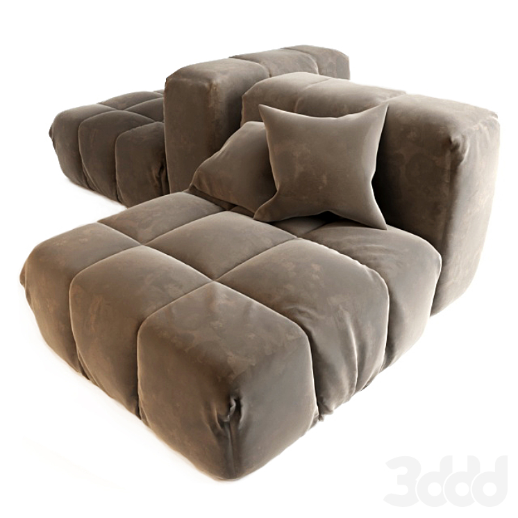 Modular sofa / Модульный диван (кресло) - Диваны - 3D модель
