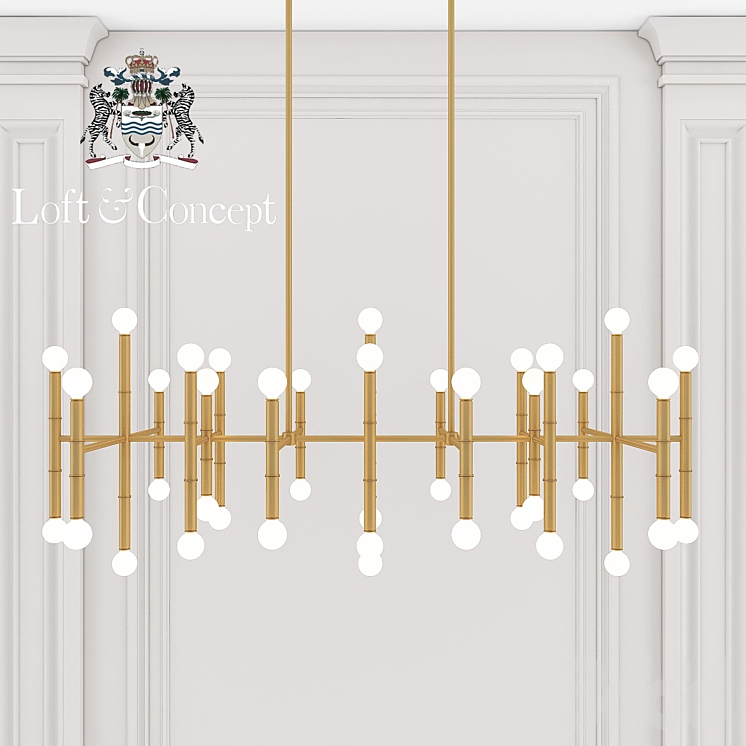 Meurice outlet rectangular chandelier