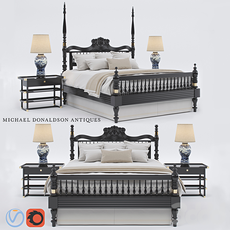 Colonial poster bed sale