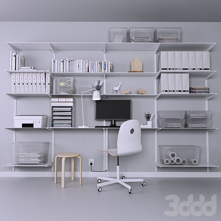 Set collections. Коллекция мебели 3d model. Полка для папок. Модель сет стеллаж. Стеллажи из фанеры белого цвета.