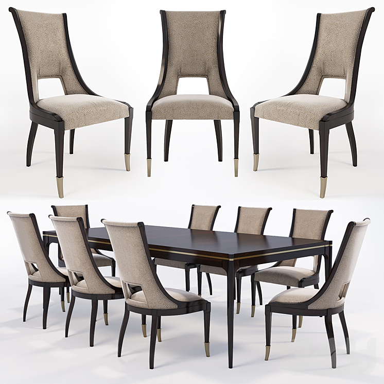 Caracole open invitation dining hot sale table
