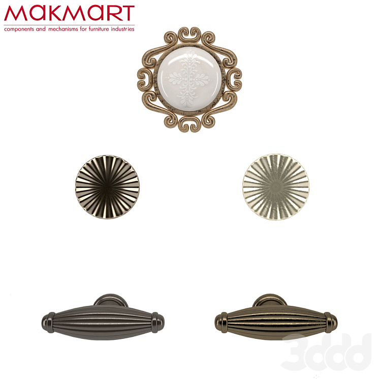 Ручки MAKMART - Другое - 3D модель