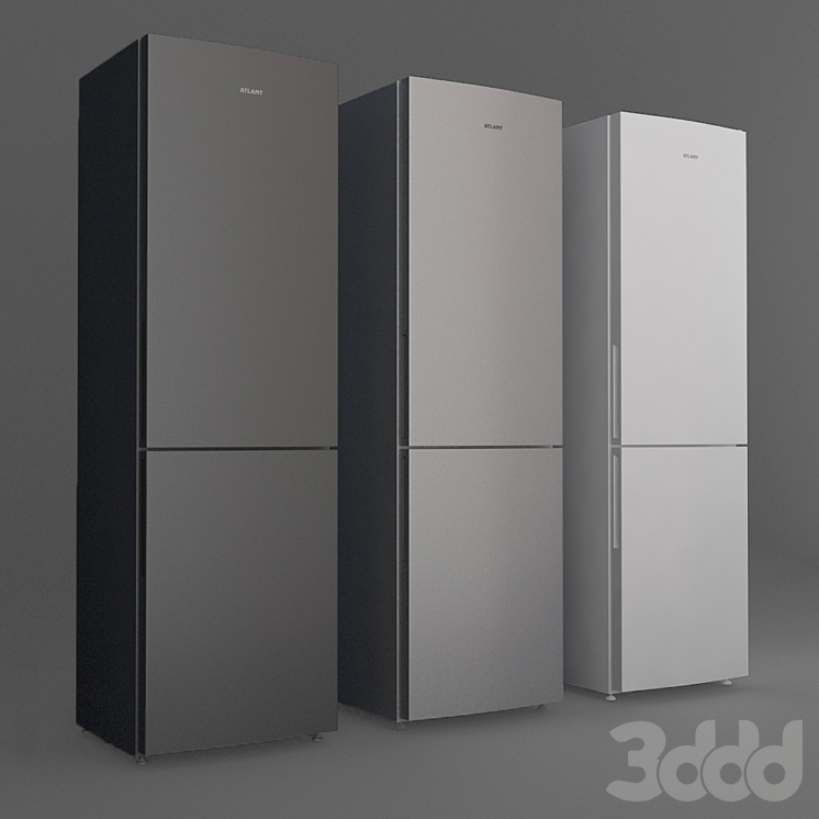 Холодильник ATLANT ХМ-4624 серии ADVANCE - Техника - 3D модель