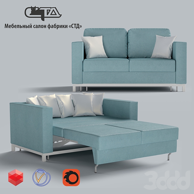 ОМ. Диван-кровать "Люкс-1 Soft". Модели от Фабрики мягкой мебели «СТД ...