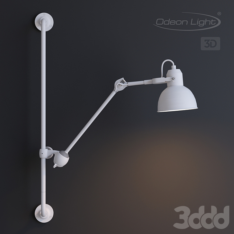 Бра на кронштейне ODEON LIGHT 4126/1WA ARTA - Бра - 3D модель