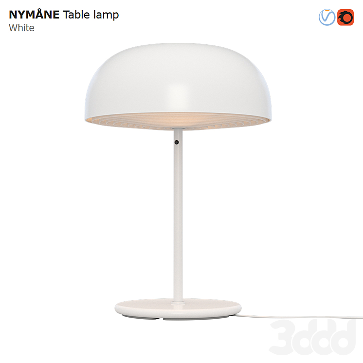 Ikea nymane discount table lamp