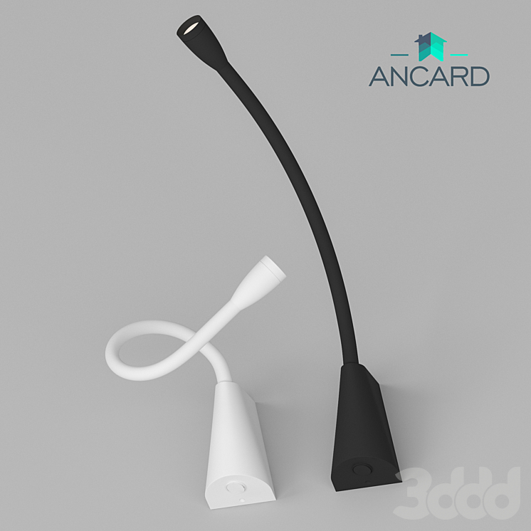 Бра на гибкой ножке от Ancard - Бра - 3D модель