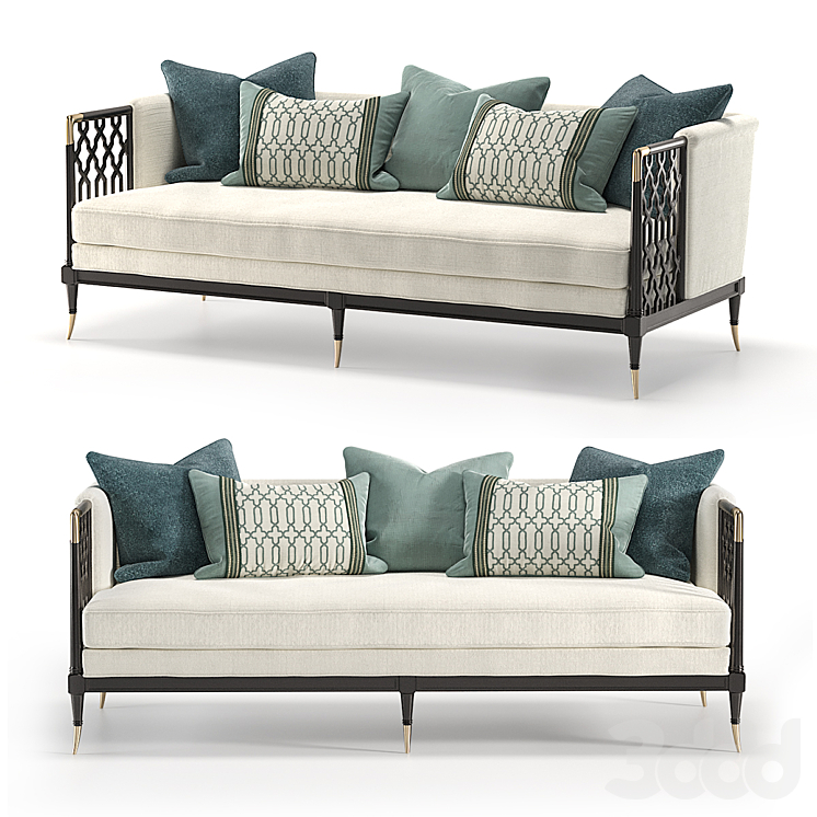 Caracole lattice shop entertain you sofa