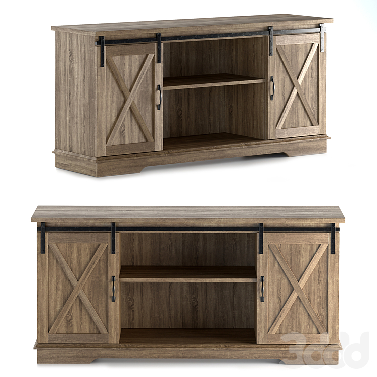 Manor TV stand Тумбы комоды 3D модель