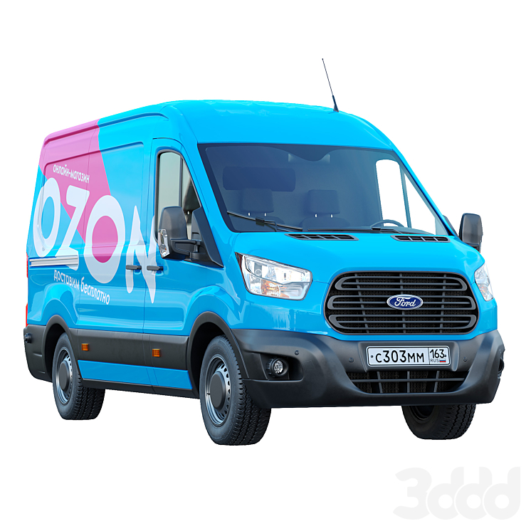 Ford Transit   OZON -  - 3D 