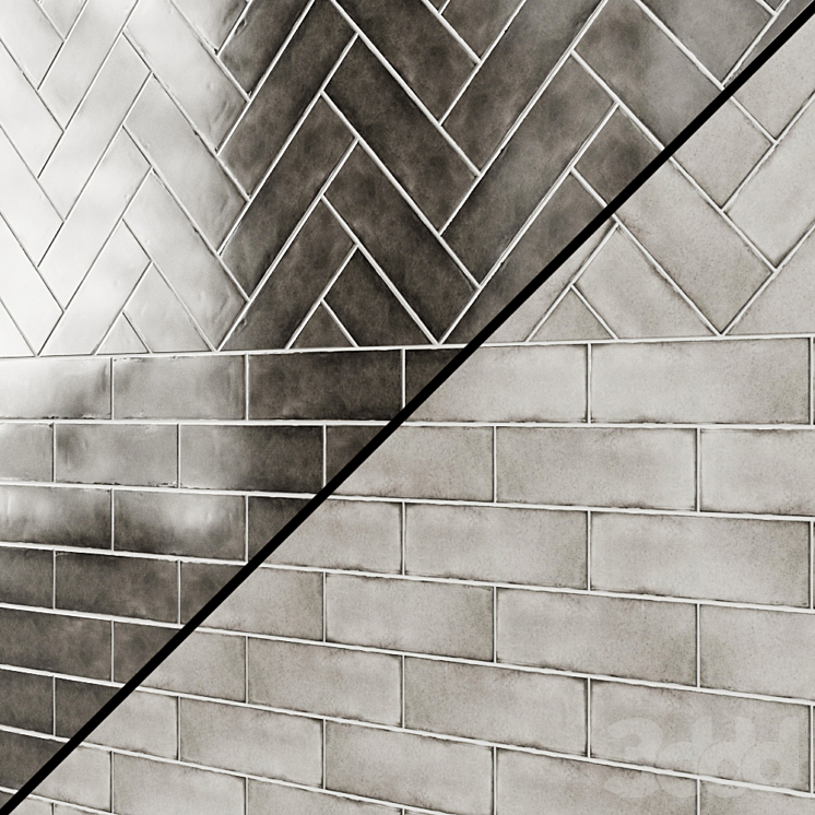 Кабанчик Плитка - Кафель, плитка - 3D модель