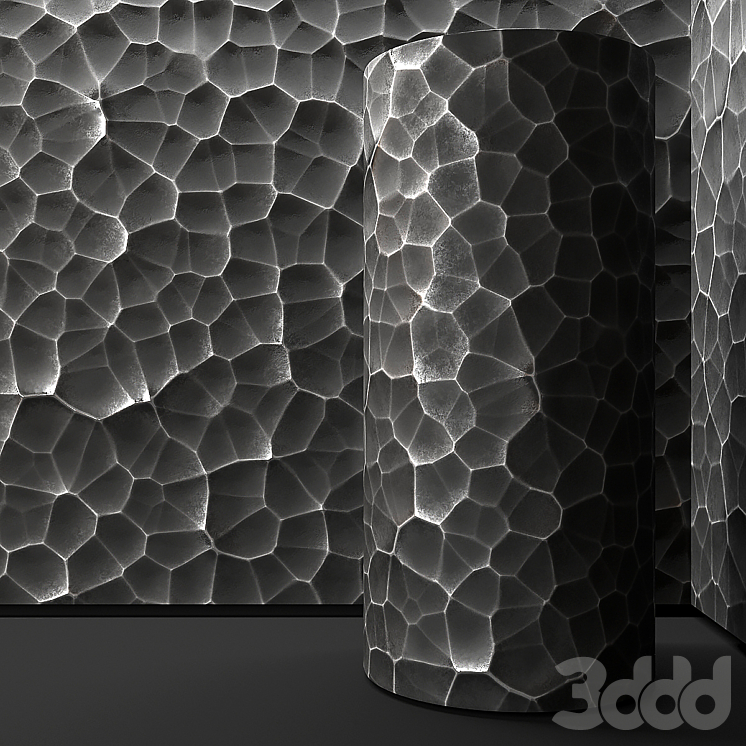 декоративная панель - Металл - 3D модель