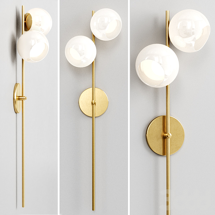 West elm wall deals lamp