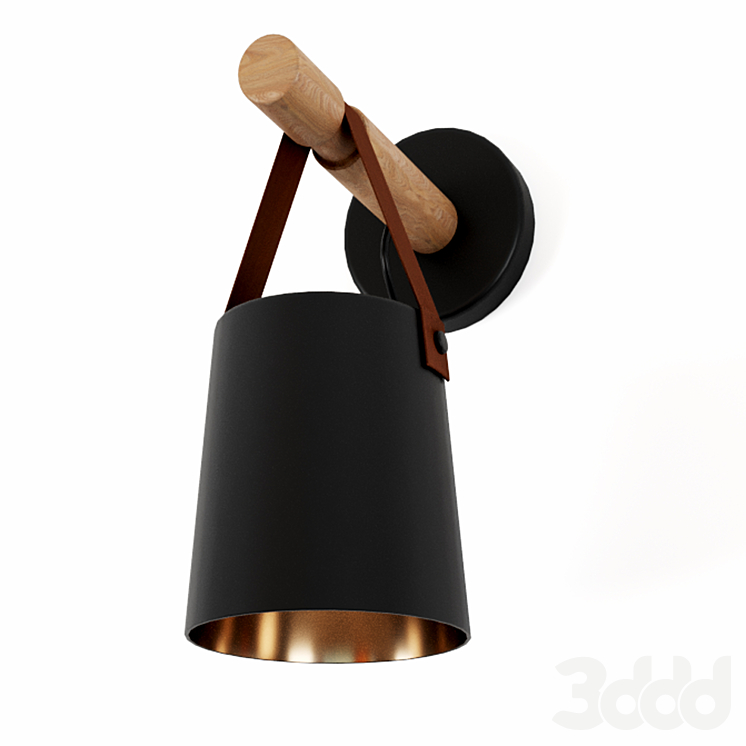 Nordic wooden hanging wall lamp deals