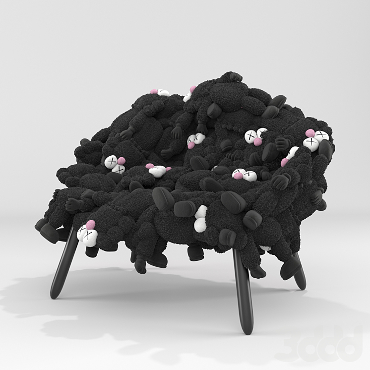 Studio Campana and KAWS Collaborate on Wild Limited-Edition Seating