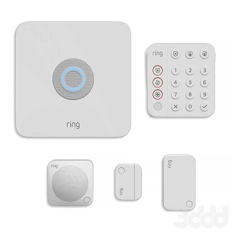 система безопасности дома Ring Alarm (gen 2) Разное 3D модель