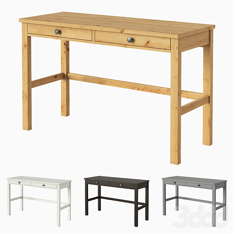 Hemnes desk outlet 2 drawers