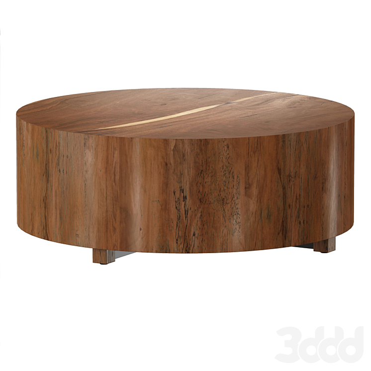 Dillon natural yukas round clearance wood coffee table