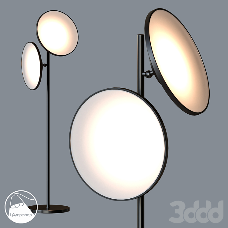 LampsShop.ru T6078 Floor Lamp Fascio - Торшеры - 3D модель