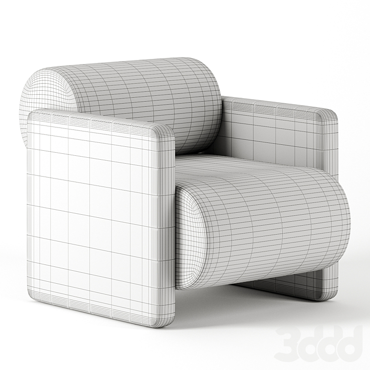 ESFERA CLUB CHAIR by Kelly Wearstler 3D