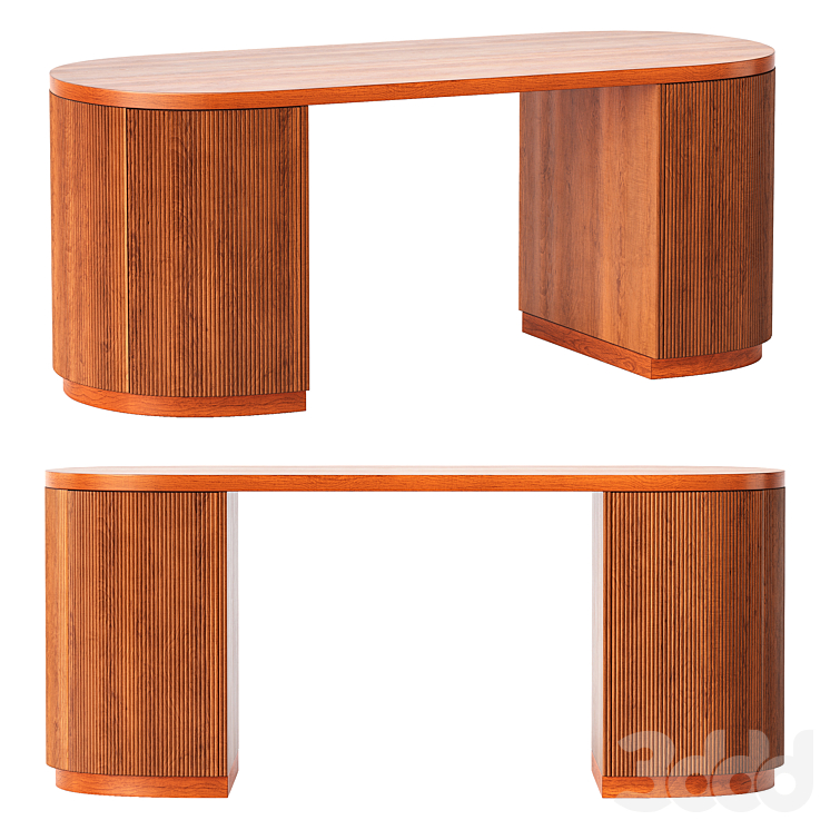 Cb2 reid store oval desk