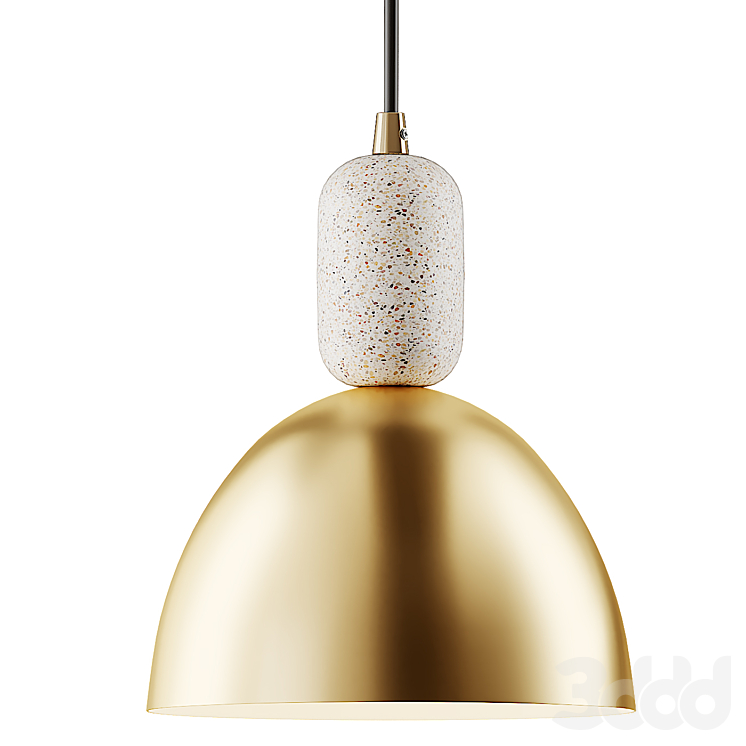 Terrazzo pendant store light