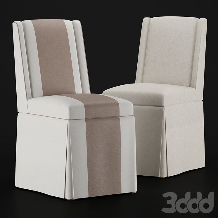 Fairfield Kathleen Side Chair Стулья 3D модель