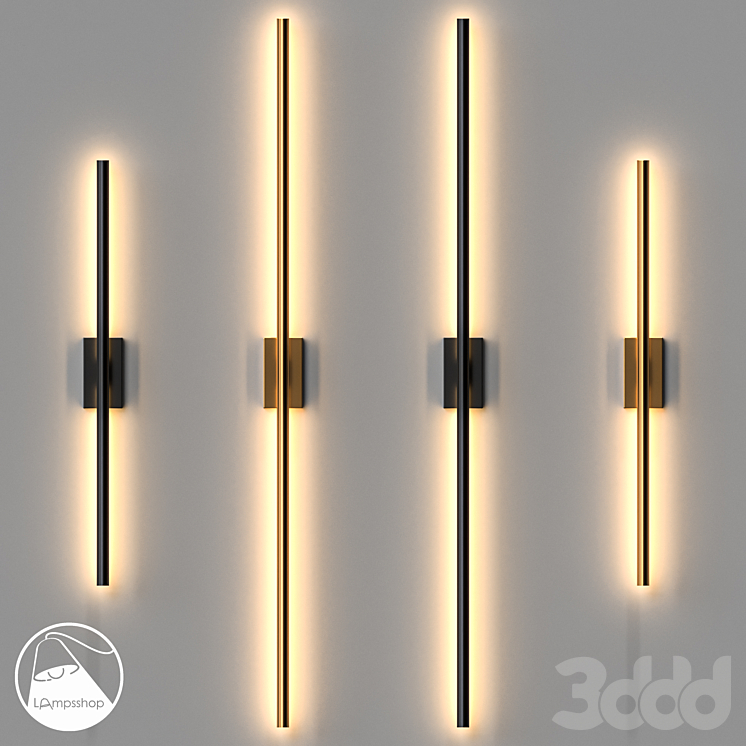 LampsShop.ru B4151 Sconce Holy Pipe 3D