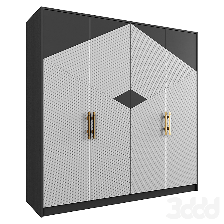 Wardrobe 02 - Шкафы - 3D модель