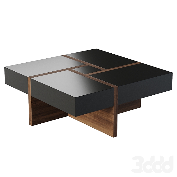 Mokiyo Modern Coffee Table Столы 3D модель