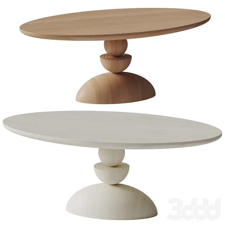 Sonali oval shop dining table