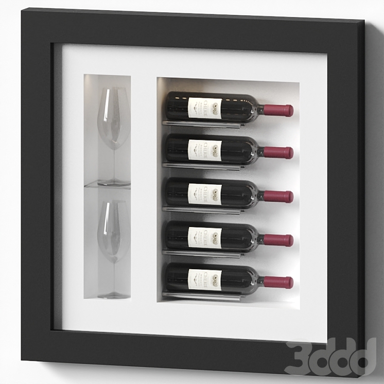 EXPO QUADRO VINO - Винный шкафчик - Техника - 3D модель