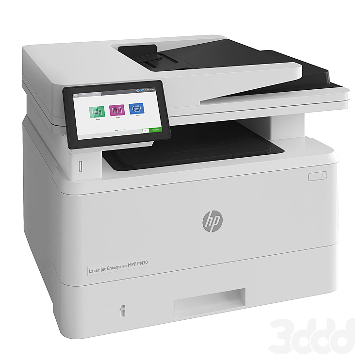 HP Color LaserJet Pro MFP - Компьютеры, электроника - 3D модель
