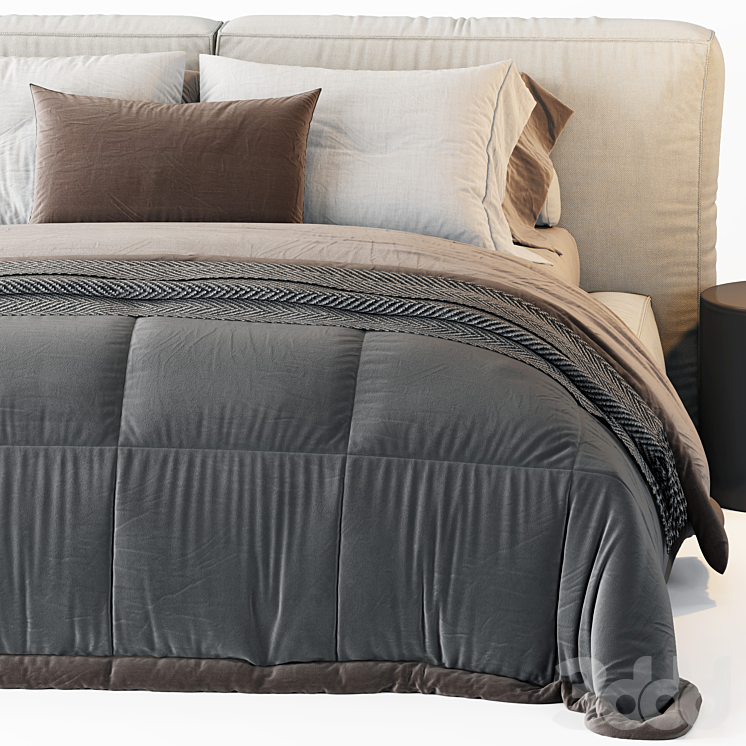 Sona upholstered platform deals bed