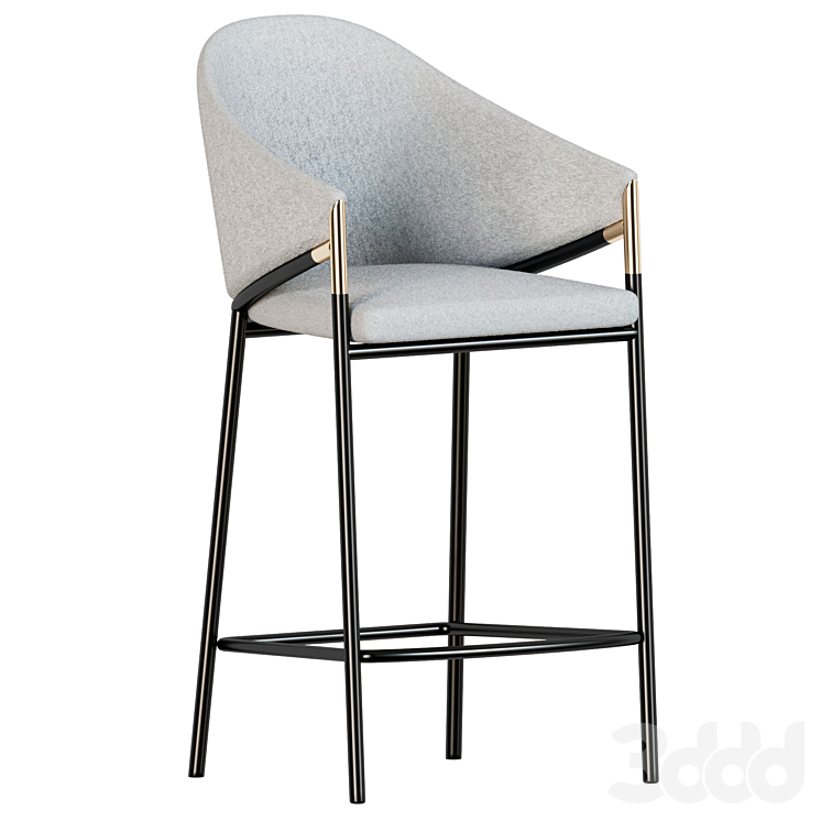 Euler Counter Bar Stool Стулья 3D модель