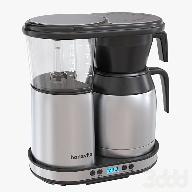 Bonavita DIGITAL Design coffee maker black 3D