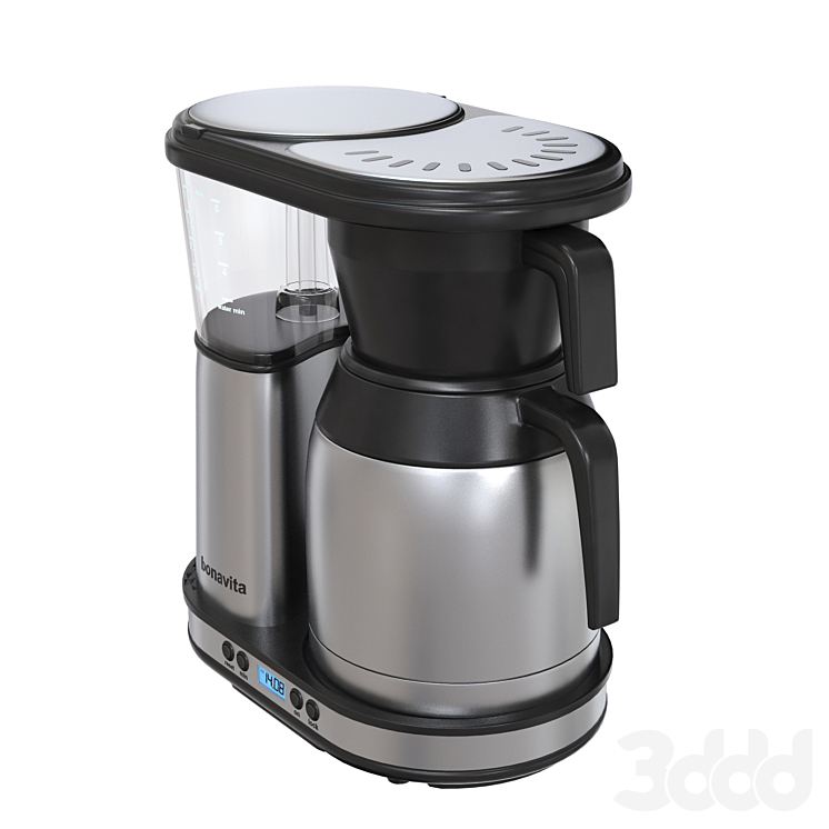 Bonavita DIGITAL Design coffee maker black 3D