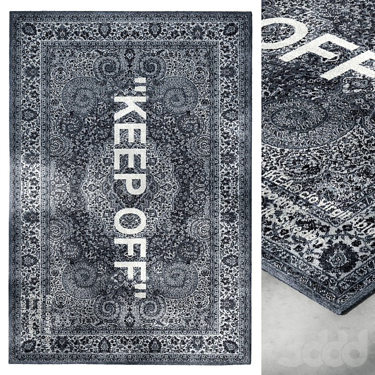 ковер Ikea KEEP OFF - Ковры - 3D модель