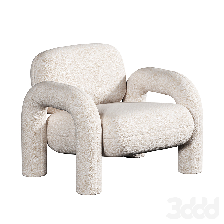 Bobo Accent Armchair Кресла 3D модель
