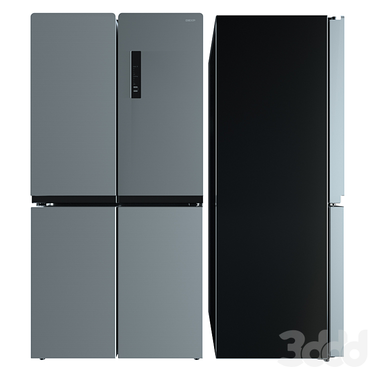 Холодильник многодверный DEXP RF-MN450DMASI - Техника - 3D модель