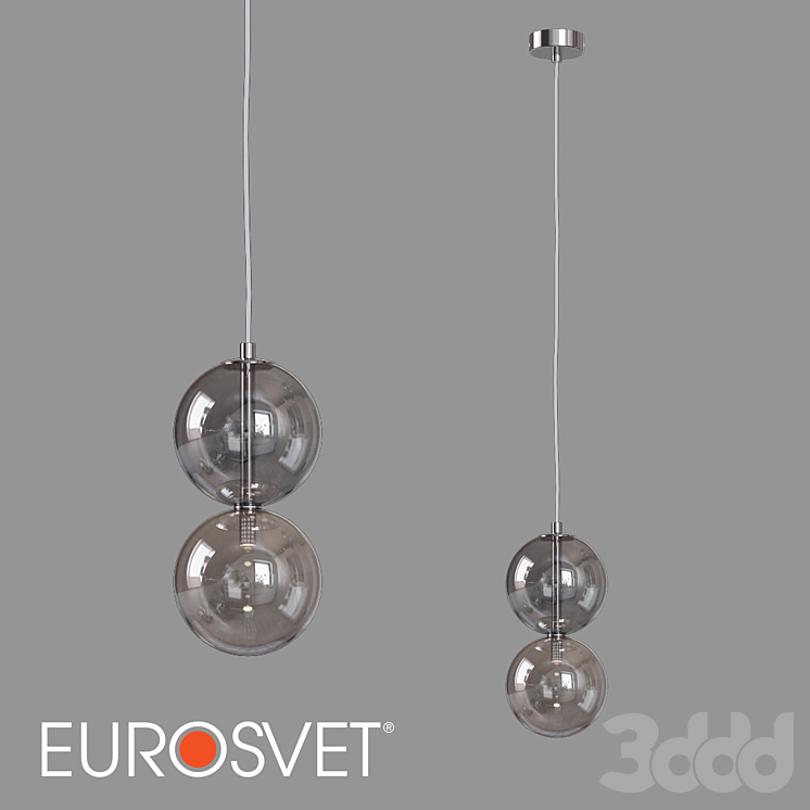 ОМ Подвесной светильник Eurosvet 50092/1 Selisa - Подвесной - 3D модель