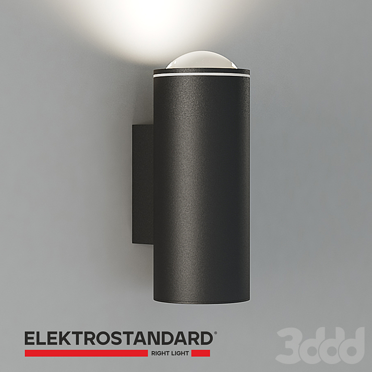 ОМ Настенный уличный светильник Elektrostandard 35138/U Column - Бра ...