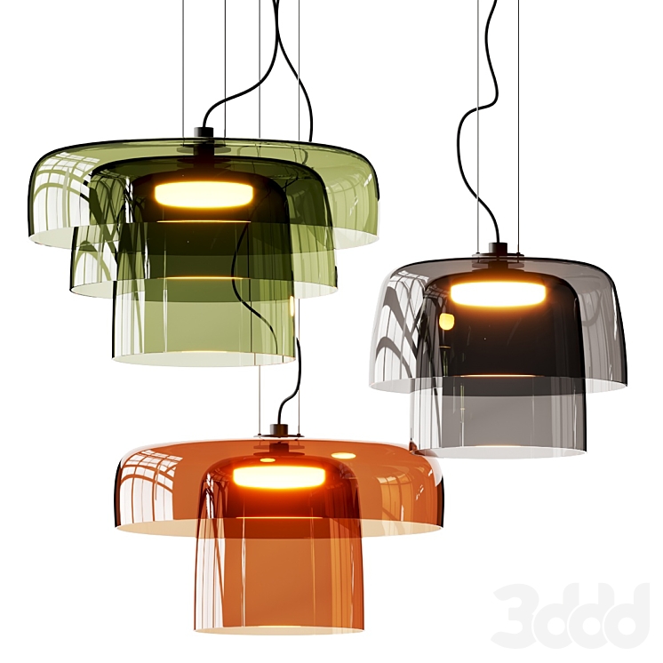 Leds C4 Levels Pendant Lamps Подвесной 3D модель