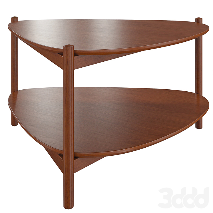 Retro tripod online coffee table