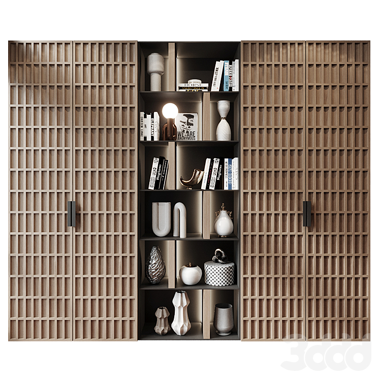Wardrobe GHS-2399 - Шкафы - 3D модель