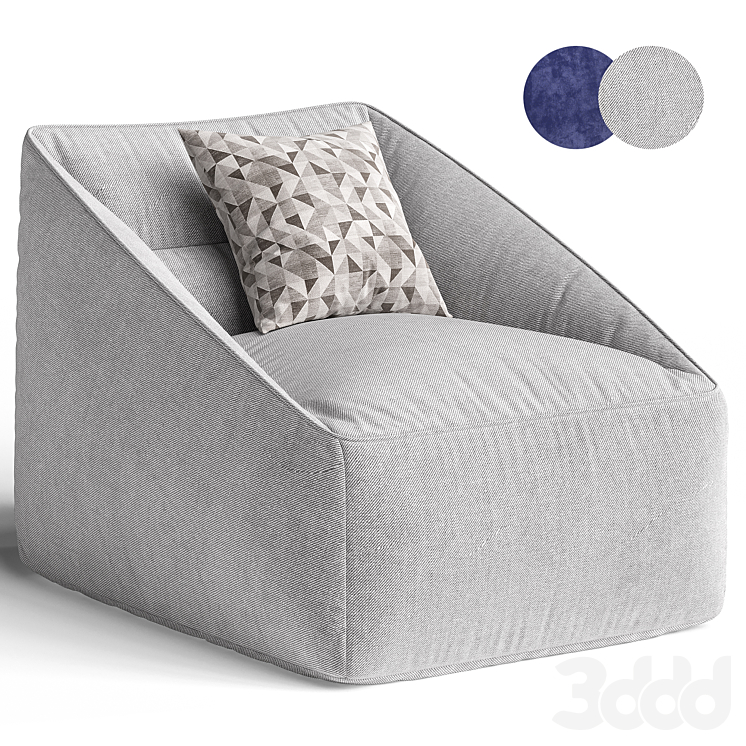 Better Homes & Gardens Dream Bean Patio Bean Bag Chair, серый Кресла