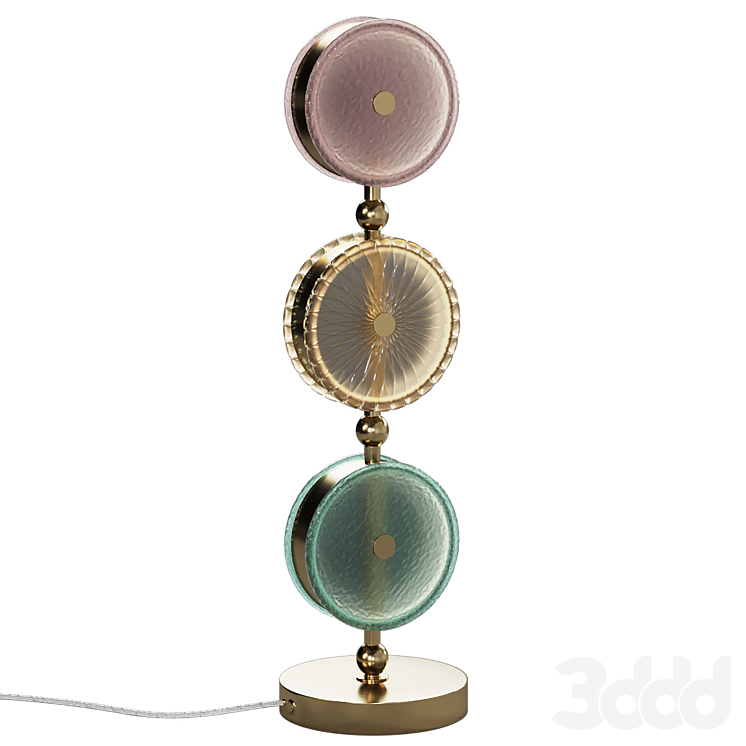 Odeon Light Caramella 5412/13TL - Настольный - 3D модель