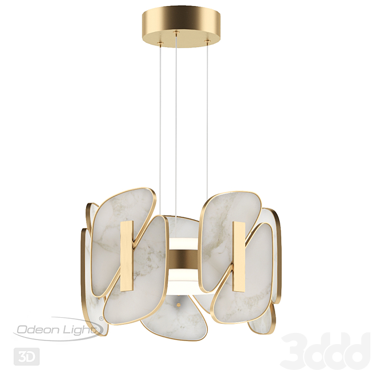 ODEON LIGHT EXCLUSIVE 6638/45L CHIARA - Подвесной - 3D модель