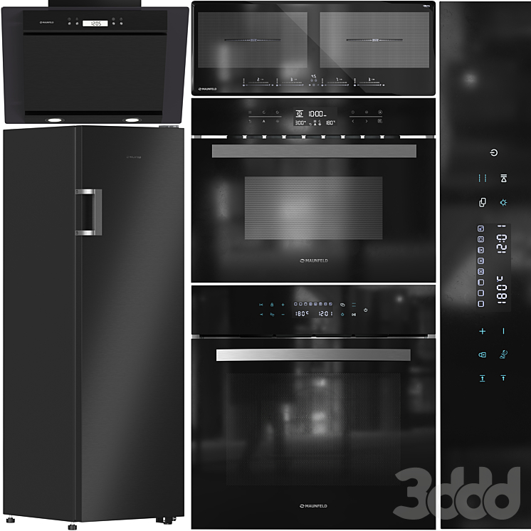 MAUNFELD Appliance Collection 09 - Техника - 3D модель
